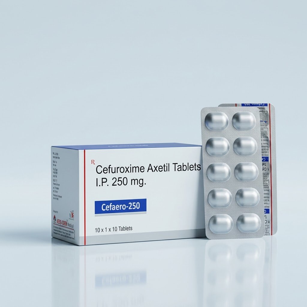 CEFAERO-250 Packaging
