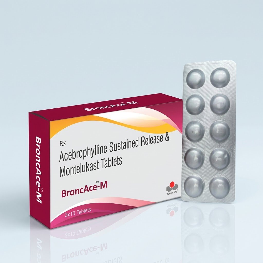 BRONCACE-M Packaging